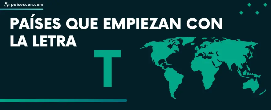 Países con la letra T paises con t