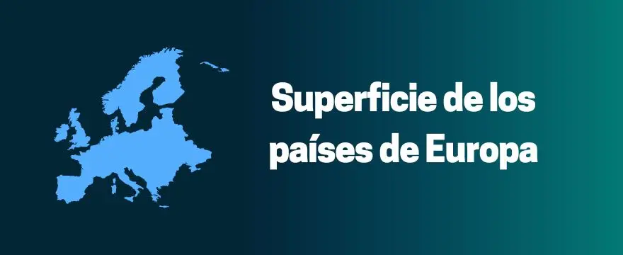 Países de Europa por Superficie paises de europa por superficie