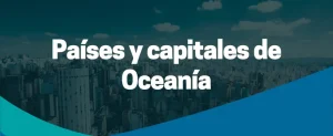 paises de oceania y sus capitales