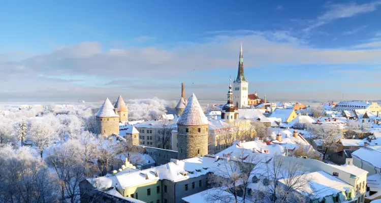 Ranking de los países con el clima más frío del mundo Estonia, uno de los países bálticos mas fríos